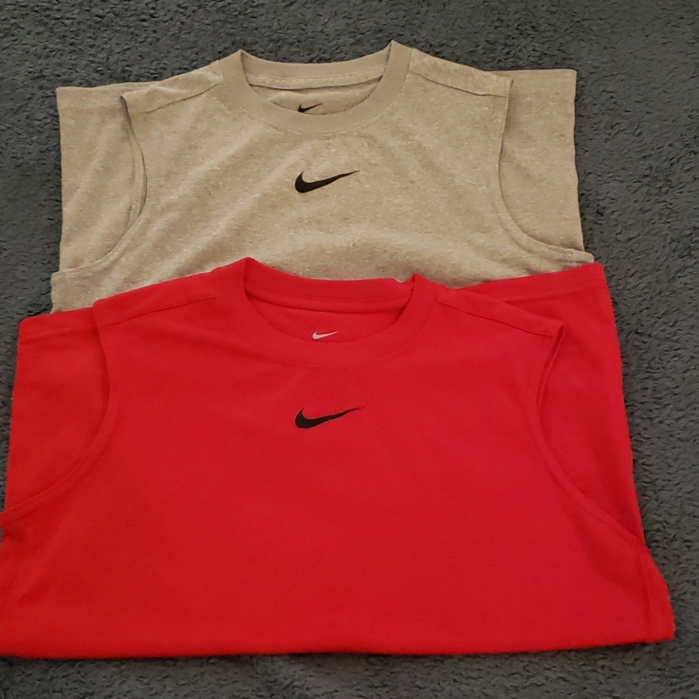 Youth Nike Sleeveless Athletic Shirts